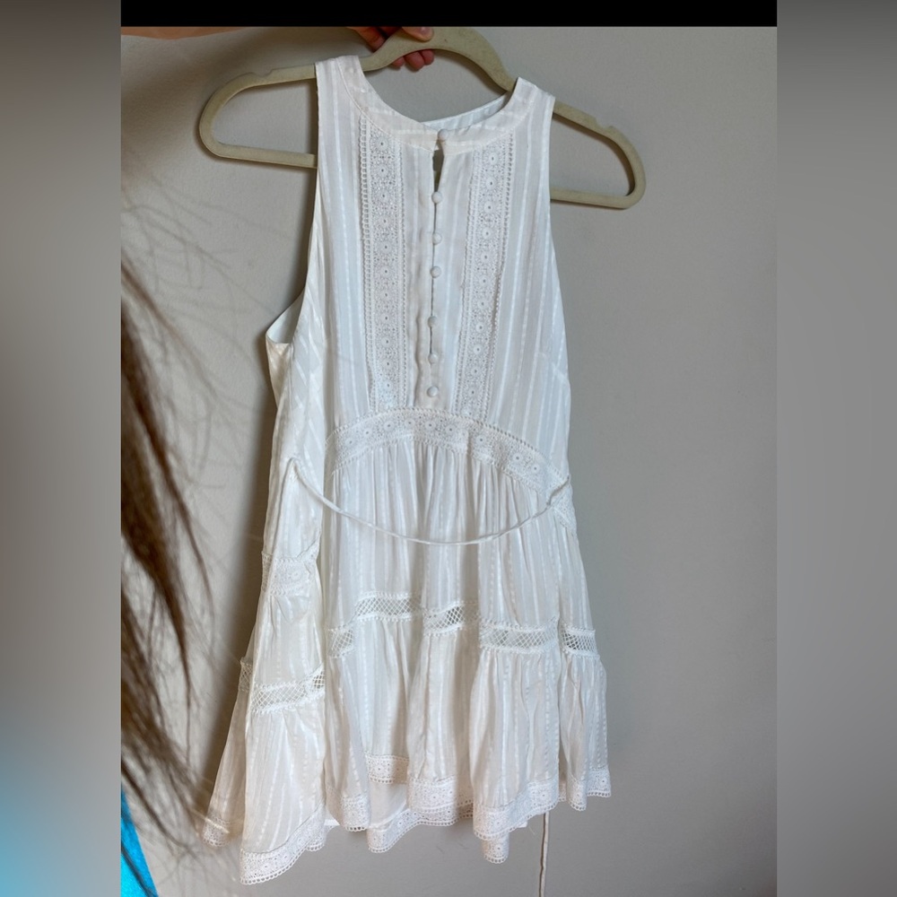 INDIKAH Eyelit White Dress